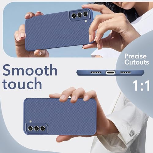 Image of Jkobi Back Cover Case for Samsung Galaxy S21 FE 5G (Liquid Silicone | Side Grip | Camera Protection)