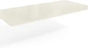 Tampo de Mesa de Jantar Com Vidro 180x90 Off Withe