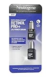 Neutrogena Rapid Wrinkle Repair Retinol Pro+ 0.5% Power Facial Serum, Gentle Anti-Aging Face Serum with .5% Pure Retinol & Nourishing Emollients, Non-Comedogenic, Paraben-Free, 1 fl. oz, 2-pack