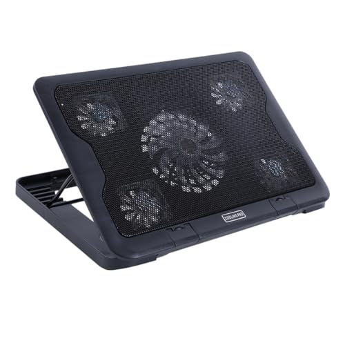 Base de enfriamiento para laptop HOMSFOU con 5 ventiladores miniatura 1