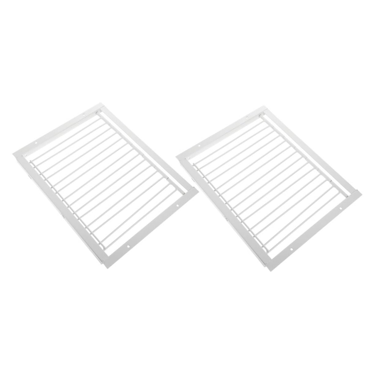 Puerta de Metal para Aves de Carreras, 2 Piezas en Color Claro | Actividad Reforzada, para Entrenamiento y Vuelo, Uso en Aves, Larga Vida Útil