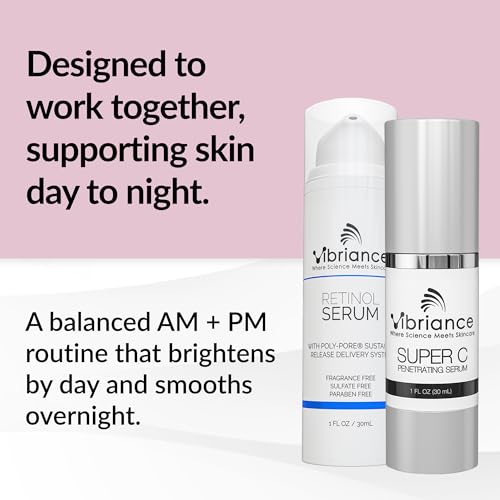 Image of Vibriance Dynamic Duo Skincare Bundle - Super C Serum, Retinol