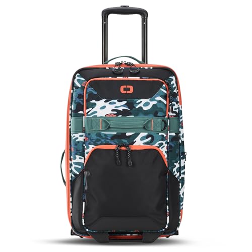 ogio terminal wheeled travel suitcase gear bag checked luggage