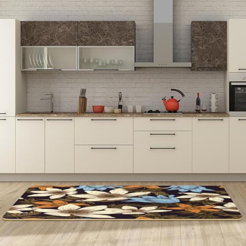 Tapete de cocina lavable para decorar el suelo del cuarto de lavado 6