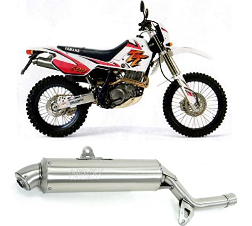 2 Anni di garanzia arrow scarico race paris dacar inox compatibile con yamaha tt 600 e 2000 mototopgun
