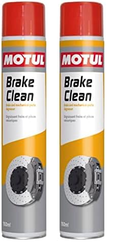 MOTUL - 106551 : limpiafrenos Limpiador de Frenos Brake Clean 750 ml (Paquete de 2)