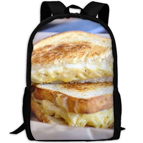Preisvergleich Produktbild Lsjuee American Gegrillte Käse Küche Erwachsene Reiserucksack Schule Büchertasche Lässiger Tagesrucksack Oxford Outdoor Laptop Tasche Computer Umhängetaschen