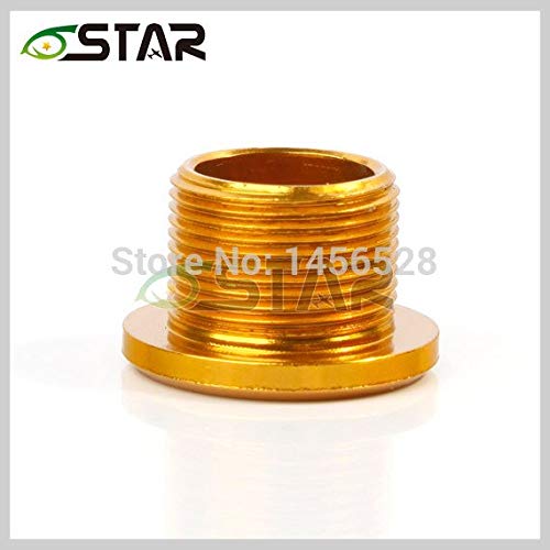 Parts & Accessories CNC Alloy Fuel Filler Dot for rc Aircraft Gasoline golw Engines Airplane Fuel Filler Port for Gas Turbine Models - (Color: 2pcs Yellow)