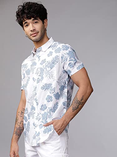 Image of IndoPrimo Men's Solid Regular Fit Shirt