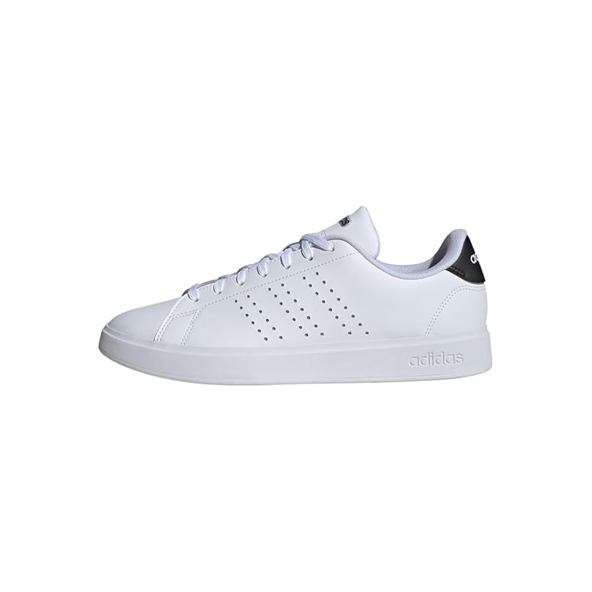adidas Advantage 2.0 Shoes, Scarpe Uomo, Cloud White/Core Black/Legend Ink, 37 1/3 EU