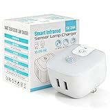 Dekeliy Motion Sensor Switch,Plug in Sensor Light Control Switch,Featuring Human Body Sensing Mode and Always-On Mode,Motion Activated Plug Light for Corridor Garage Patio Aisle Room