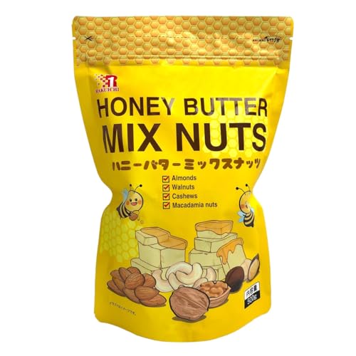< Rakuichi �y�� > �n�j�[ �o�^�[ �~�b�N�X �i�b�c Honey Butter Mix Nuts 4�� �A�[�����h ����� �J�V���[�i�b�c �}�J�_�~�A�i�b�c �`���b�N�t�� 500g