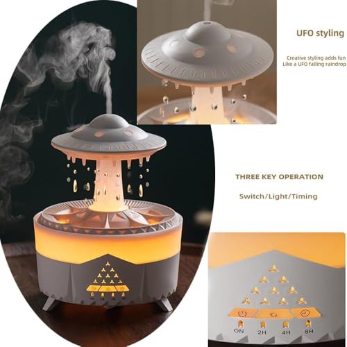 Docoss CloudRain Aroma Diffuser 480g White - Image 6