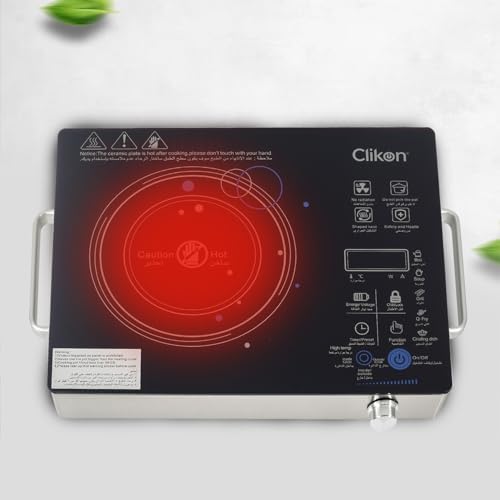 Clikon – Infrared Cooker, High Tempered Crystallite Panel with Touch ...