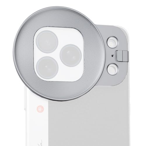 Image of PGYTECH 67mm Filter Adapter Ring for iPhone 16 Pro Max RetroVa Kit | Clip-On Mount for 67mm ND /CPL /Black Mist Filters (Filter Not Included) for Mobile Photography /Videography