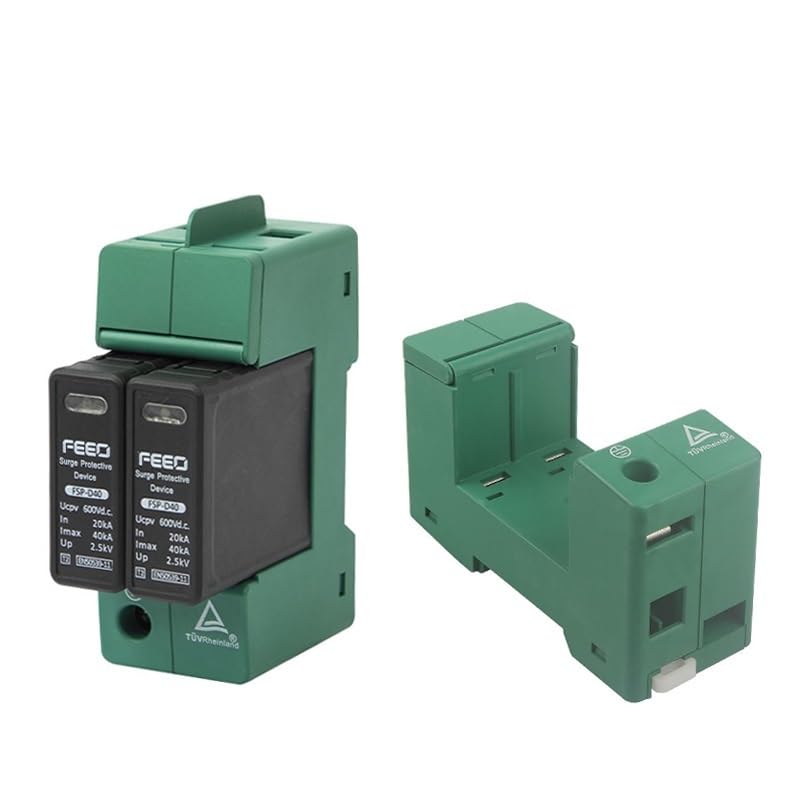 Magnetotermico 16a 2P Din Rail Solar protector contra sobretensiones CC PV SPD 600V 800V 20KA-40KA nuevo protector contra sobretensiones de energía pararrayos de bajo voltaje Magnetotermico(800VDC)