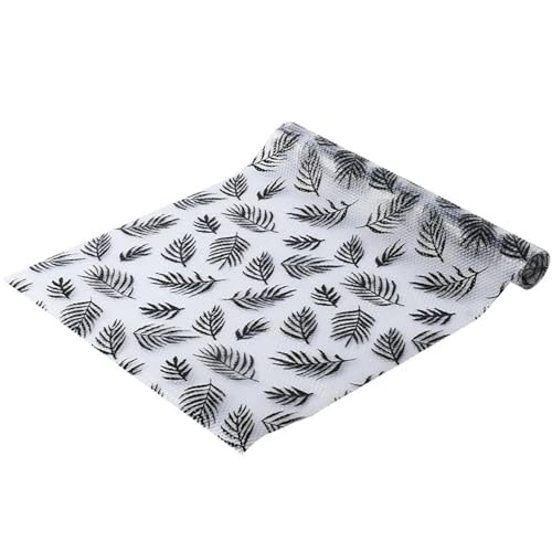 Revestimientos para cajones de cocina, Forro for cajones y armarios multicolor 121,5 x 45 cm(Leaf)