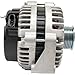 DB Electrical Alternator, 400-12236, Compatible with Buick Rainier 2006, Chevrolet Silverado 1500 4800cc 4.8L V8 2003-2004, Isuzu Ascender 5.3L 2003-2006, 12V 220 Amp, 6-Groove Pulley