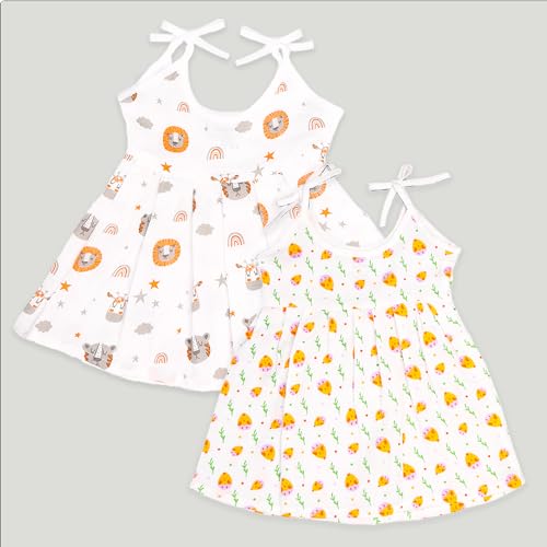 Image of Kidbea Extra Soft Mulmul Cotton Jhabla Cloth for New Born Baby Set