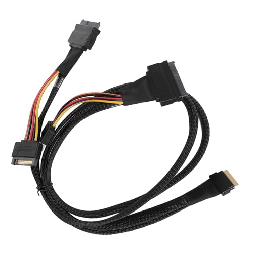 Cable adaptador NVME SFF-8654 para SAS SATA 12 Gbps 80 cm miniatura 3