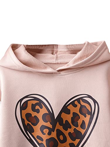 SweatyRocks Girl's Leopard Print Graphic Hoodie #TOP27