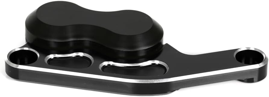 Monkey 125 Front Brake Disc Rotor Guard Compatible with Monkey125 2018-2024 3D CNC Motorcycle Front Brake Protector (Black)