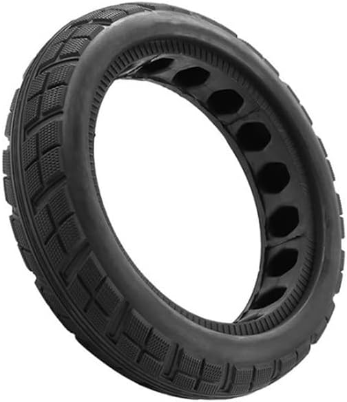 8.5 Inch Electric Bike Scooter Tubeless Tyres Motorcycle Solid Wheel Tires Suitable for Scooter Accessories - (Color: Black)