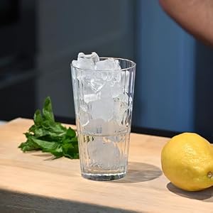 Bormioli Rocco Oxford Bar 16.75 oz. Stackable Cooler Glasses, Clear, Set of 6 Bormioli Rocco Oxford Bar 1675 oz Stackable Cooler Glasses Clear Set of 6