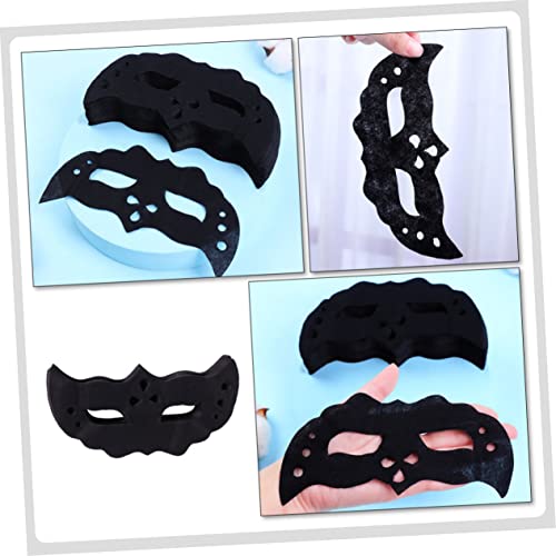 DRESSOOS 100 Folhas De Carvão De Bambu Máscara De Olho Preto Papel Tapa-Olho De Olho Papel DIY Olho