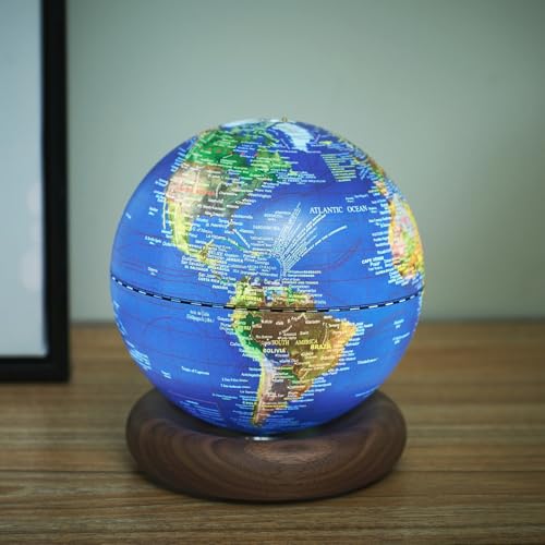 Gingko ATLASGLOBE Lamp Dark Ocean Mini-Walnut by Gingko - Image 3