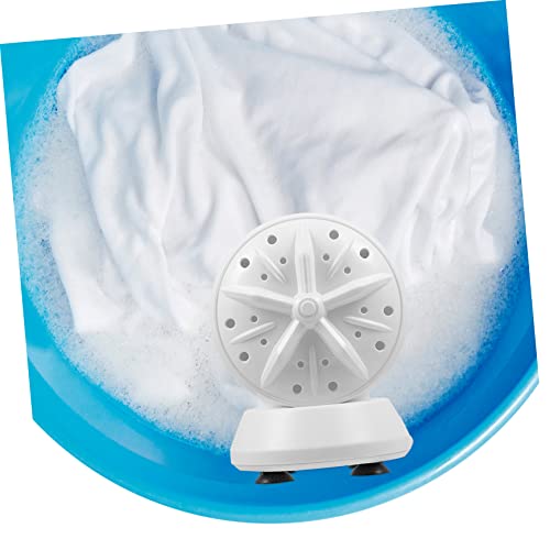 Twin- Portable Washing Machine Sonic Cleaner Mini Travel Laundry Mins Cleaning Cycle