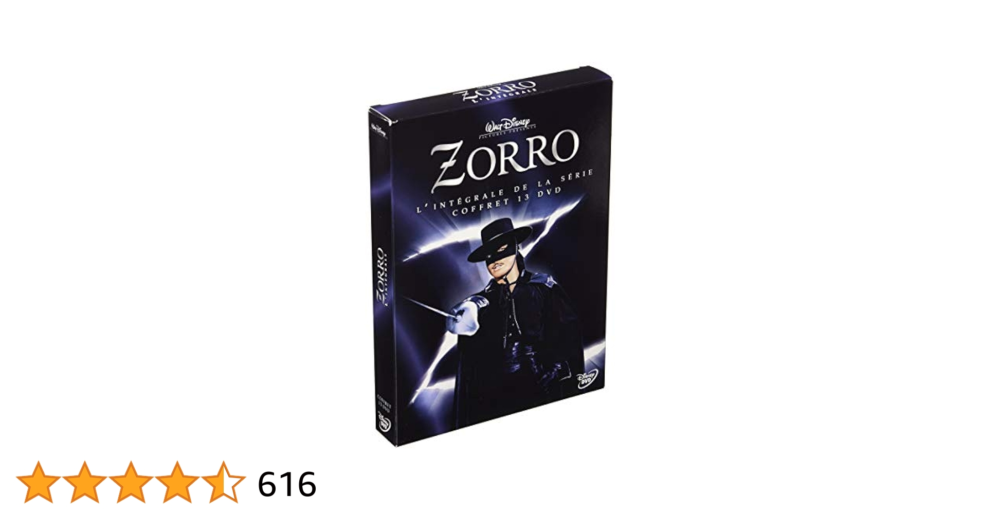 Zorro　L'Intégrale de la Série DVD 12枚セット Amazon.co.jp: Zorro - L'intégrale des saisons 1 à 3