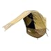 chiwanji Auto Heckklappe Verlängerung Sun Shade Zelt für Auto Reise Klein bis Mittelgroßs SUV 3000mm für Outdoor Camping Barbecue, Braun