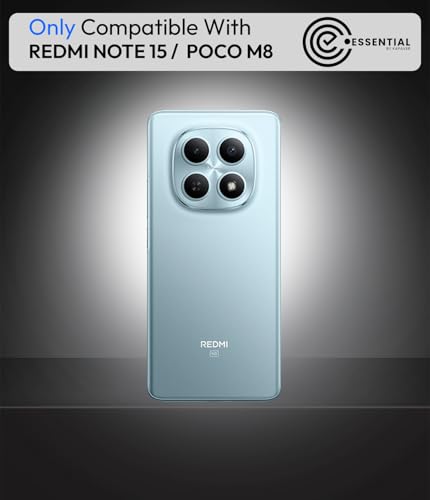 Image of KAPAVER Essential Case for Redmi Note 15 / Poco M8 MagSafe, Magnetic | Redmi Note 15 / Poco M8 Back Cover (Mag-X Black)