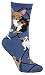 Wheel House Designs Chihuahua Dog Blue Cotton Ladies (9-11) Socks