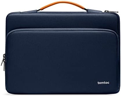 tomtoc Recycled Laptop Sleeve for 16-inch MacBook Pro M1 Pro/Max 2021-2019 A2485, Notebook Case for Dell XPS 15, Surface Book 3/2, The New Razer Blade 15, ThinkPad X1 Extreme Gen 2, Accessory Bag