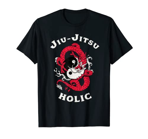 Jiu-Jitsu Holic BJJ Combat MMA Grappling Camiseta brasileña Camiseta