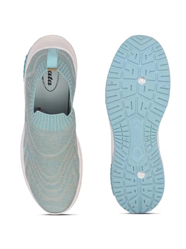 Image of Bata 5895 Fiona Maroon Slipon Shoes for Women | Perfect for Walking,Running, Gym | All Day Comfort | Walking | Lightweight.