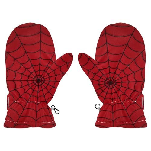 Image of Plaaee Early 1990s Pattern Kids Glove Warm Mitten Winter Favor for Toddler Boys and Girls Children Cold Weather Gloves