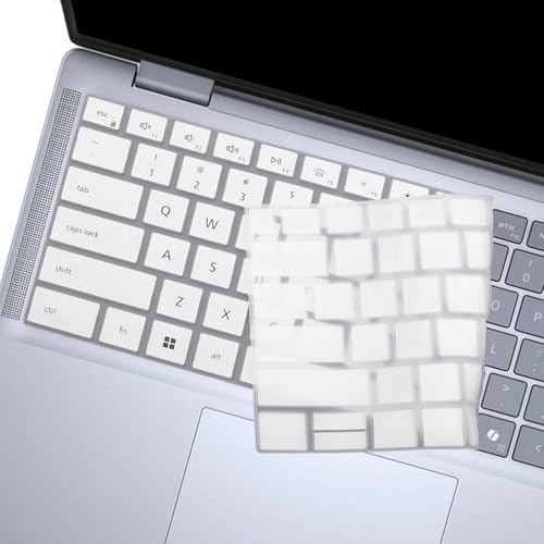 Protector de Teclado para Dell Inspiron 14 y Plus 14" Blanco miniatura 2
