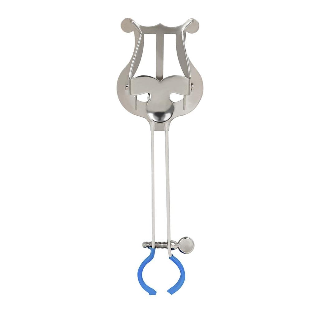 SM SunniMix Klemmständer Notenhalter,Klarinette Lyra Notenhalter Klemmständer Instrumentenhalter für Blaskapelle