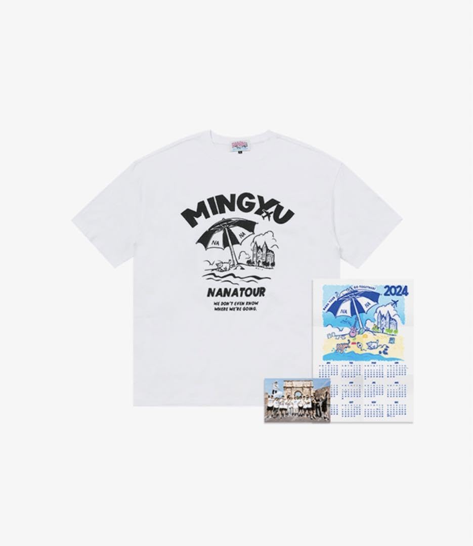 Amazon.co.jp: NANATOUR ナナツアー Tシャツ ミンギュ Itary ver 