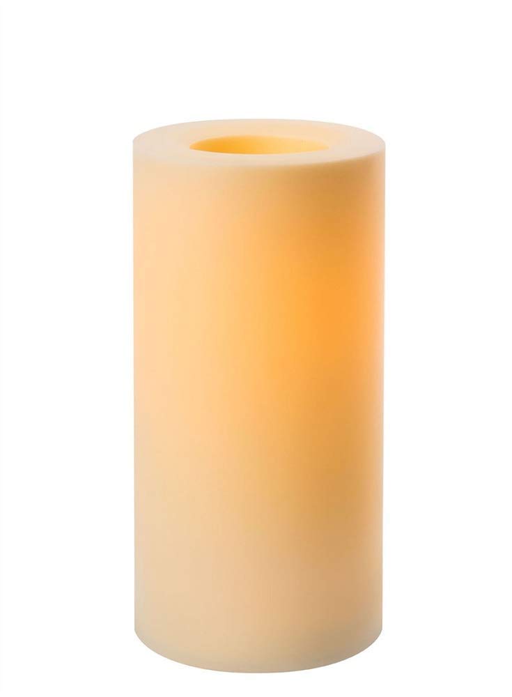 NII 3x6 Outdoor Candle, Cream
