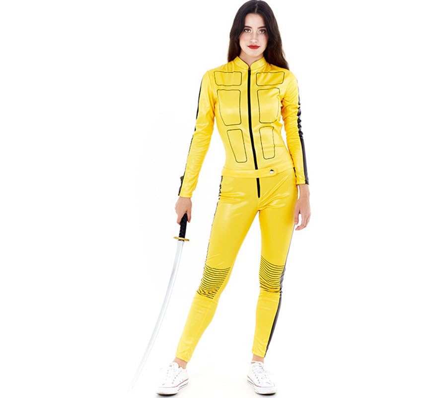 Partilandia Costume Avenger Jaune Épadiste Femme Taille S