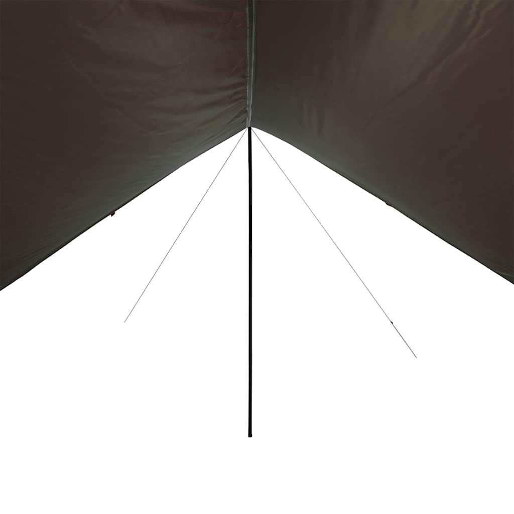 Tenda da campeggio, bivacco, tenda turistica, tenda da festival, marrone, 462 x 306 x 211 cm, impermeabile, per campeggio, viaggi, trekking, giardino