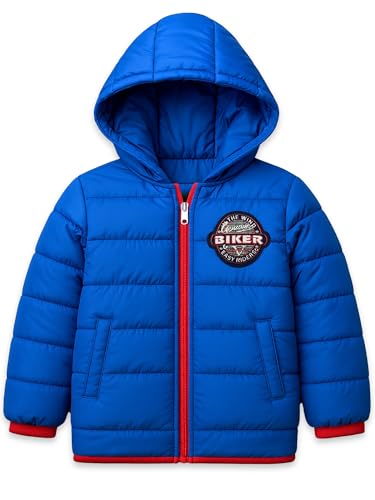 Image of Kuchipoo Boys Winter Puffer Jacket with Hood and front Pocket