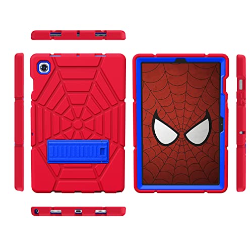 Grifobes Galaxy Tab A8 Case, For Samsung Galaxy Tab A8 Case 10.5 Inch 2022 Shockproof Rugged Protective Cover With Stand For 10.5" Tablet Sm-X200/X205/X207 For Kids Boys Children (Red+Blue) #TOP6