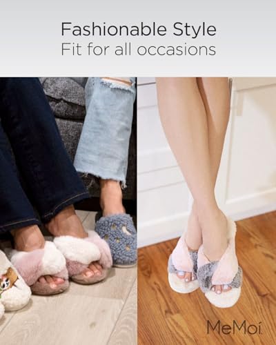 MeMoi Women's Jacqueline Plush Slippers4