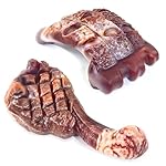 Dog Chew Toys for Aggressive Chewers：2 Pack Indestructible Dog Toy for Large Breed- Tough Nylon Teething Bone Toy to Keep Them Busy