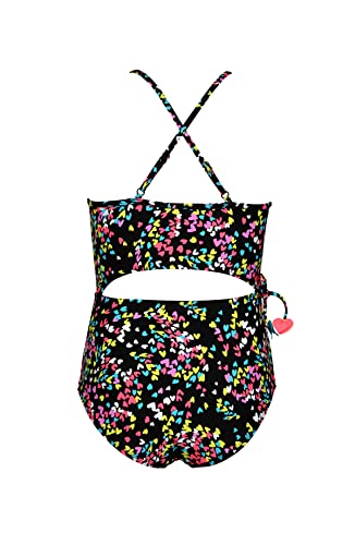 Image of Hobie Girls Cutout One Piece Swimsuit